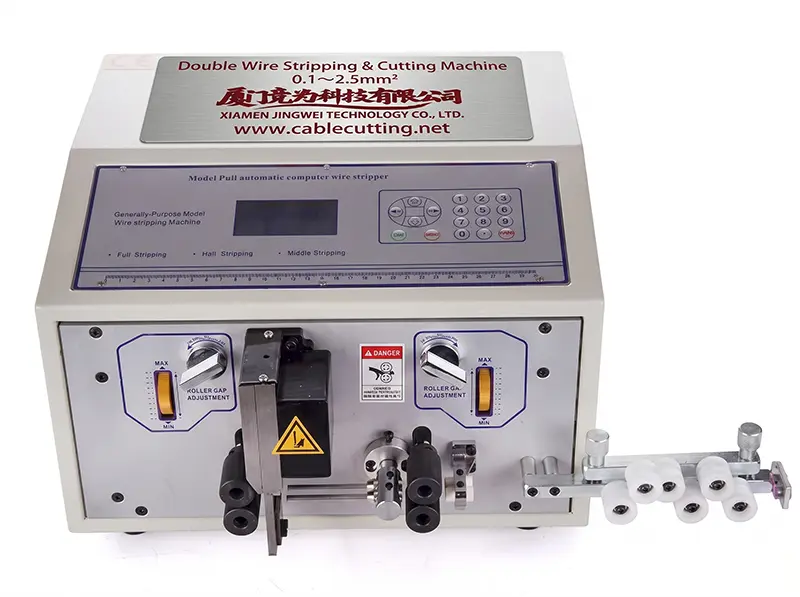 เครื่องปอกสายไฟป้อนคู่อัตโนมัติ WPM-09F