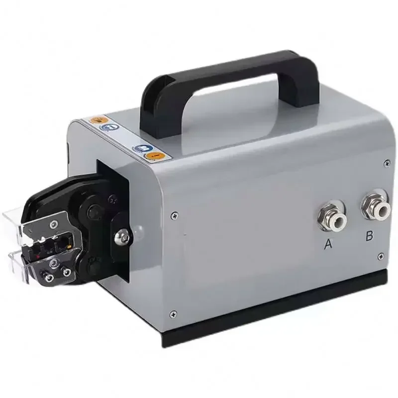 เครื่องมือ crimping ขั้วต่อสายไฟแบบนิวเมติกมือถือ รุ่น JW-25M สำหรับงานเชื่อมต่อแบบเย็น