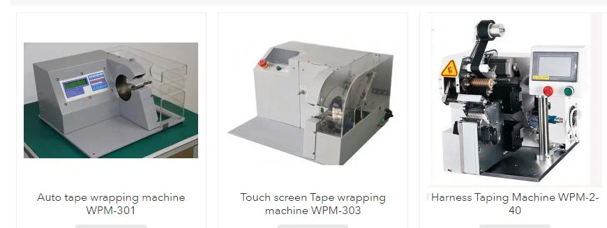 ผู้ผลิตมืออาชีพของเครื่องพันเทปสายไฟ JINGWEI