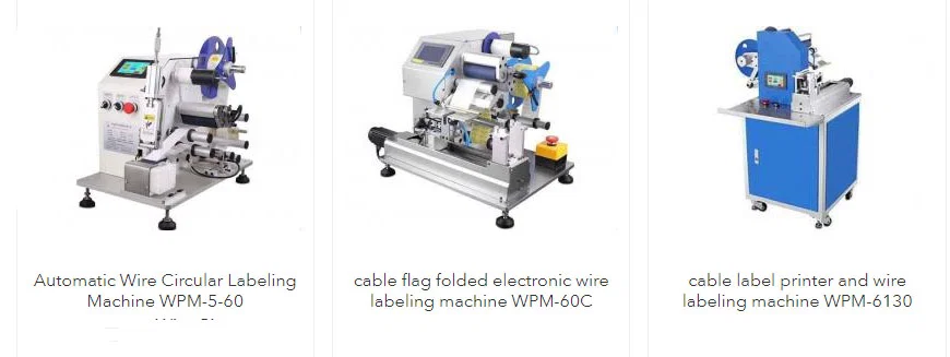 เครื่องติดฉลากสายเคเบิล (แบบธง, แบบวงกลม, แบบพับ, แบบพิมพ์) สำหรับการทำเครื่องหมายสายไฟ/สายเคเบิลที่ชัดเจนและทนทาน เพื่อเพิ่มประสิทธิภาพในการระบุและจัดระเบียบ