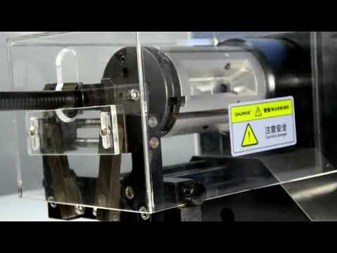 เครื่องปอกสายโคแอกเชียลกึ่งอัตโนมัติ WPM-8608 | ปอกสายไฟได้แม่นยำ รวดเร็ว