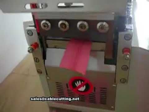 เครื่องตัดเทปซิปอัตโนมัติความเร็วสูง | เพิ่มประสิทธิภาพการผลิต