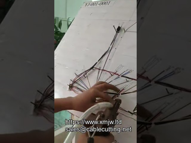 ปืนรัดสายไฟอัตโนมัติ เครื่องรัดสายไนลอน พร้อมระบบผูกมัดอัตโนมัติ