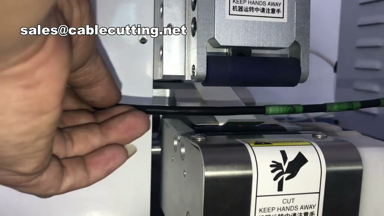 เครื่องติดฉลากสายไฟแบบม้วน (Rolling Label) ความเร็วสูง