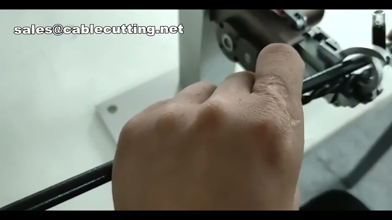 เครื่องรัดสายเคเบิลไนลอนมือถือ | เครื่องมัดสายไฟอัตโนมัติ | เครื่องยิงเคเบิลไท