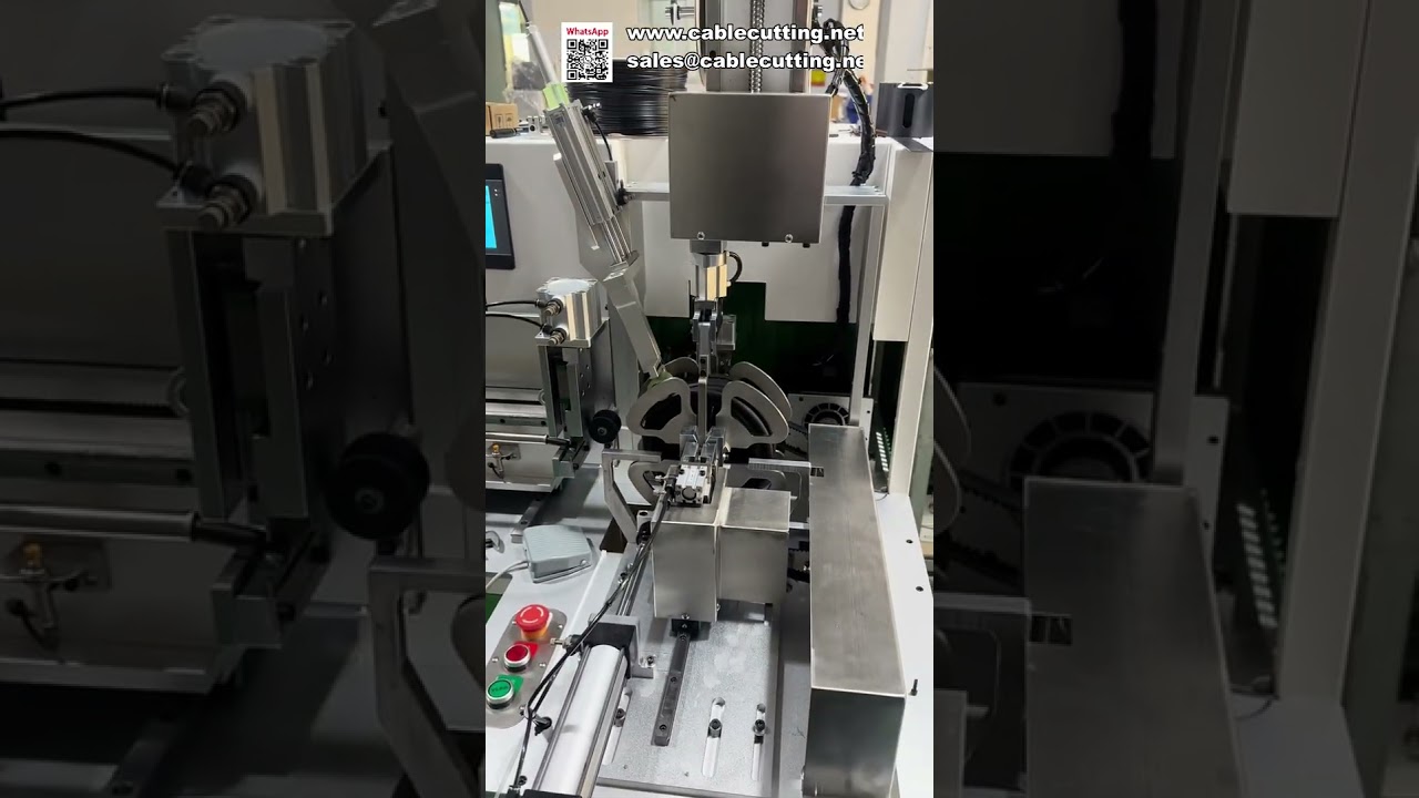 เครื่องนับเมตร ตัด พัน และมัดลวดอัตโนมัติเต็มรูปแบบ | Full Automatic Wire Processing Machine