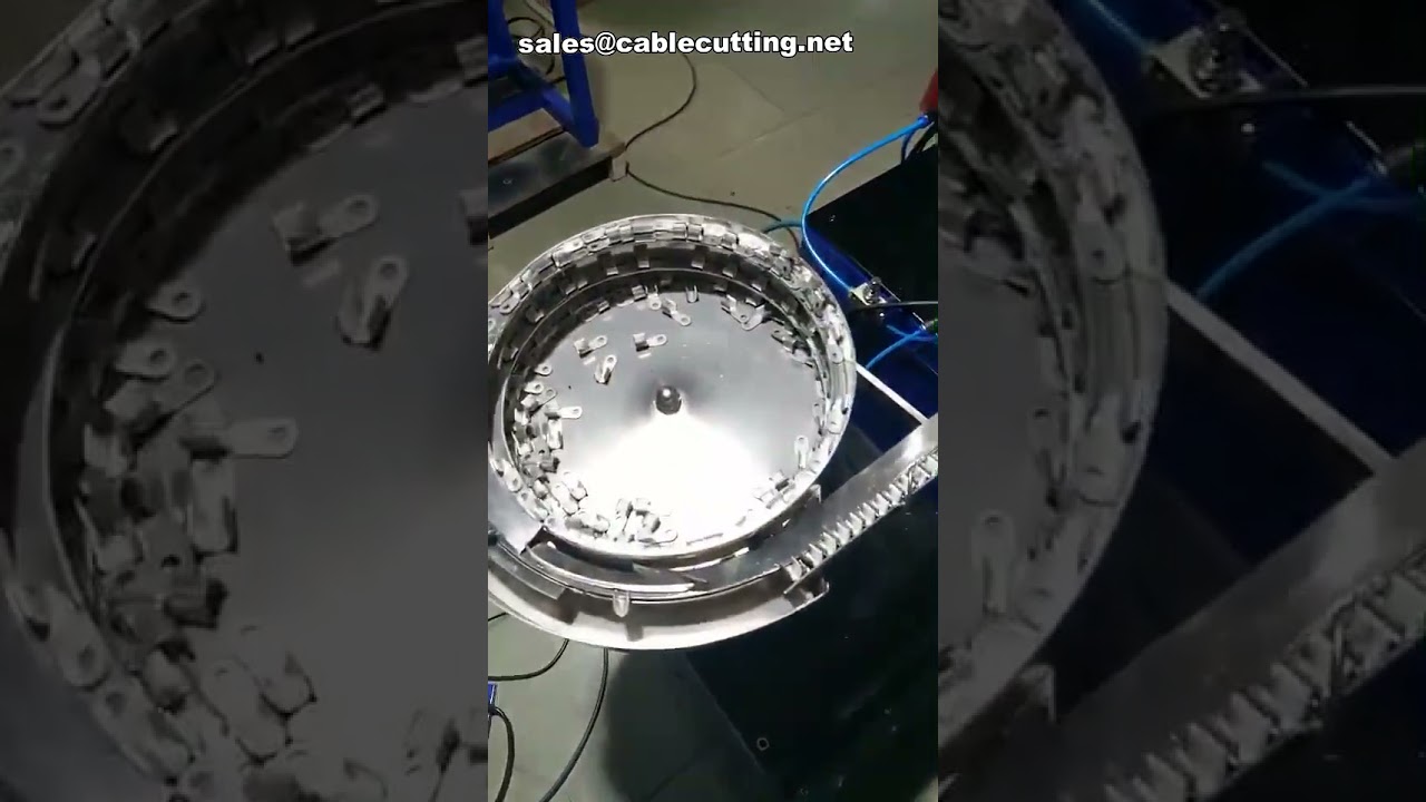 เครื่องย้ำสายไฟตู้คอนโทรล | เครื่องย้ำแบบสั่น (Vibrate Plate) | แหวนย้ำฉนวน (Insulated Ring Terminal)