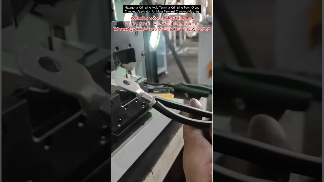 แม่พิมพ์กดหกเหลี่ยม และ applicator O Lug สำหรับกดขั้วต่อแบบเงียบ | เครื่องมือกดขั้วต่อคุณภาพสูง