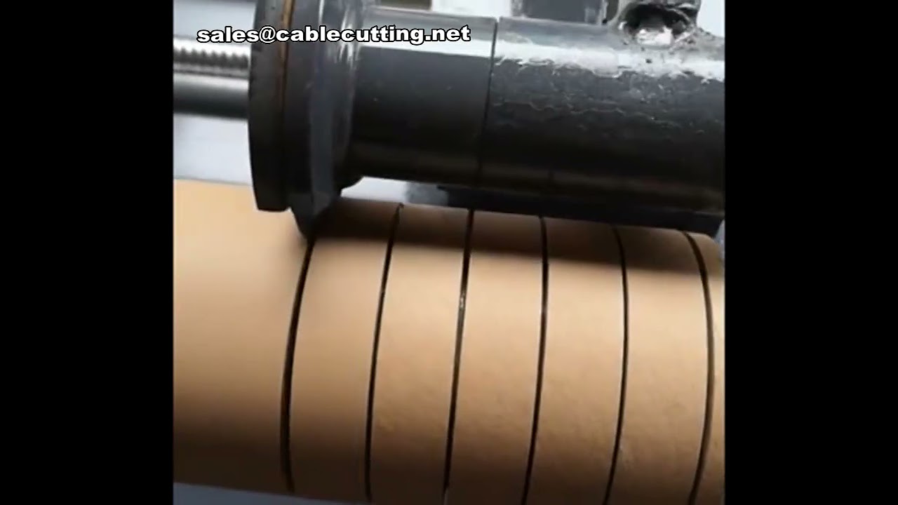 เครื่องตัดท่อกระดาษ เครื่องกรีดแกนคราฟท์อัตโนมัติ | อุปกรณ์เพิ่มประสิทธิภาพโรงงานผลิตกระดาษ