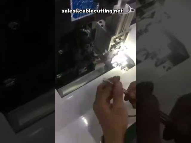 เครื่องปอกสายไฟและกดขั้วต่ออัตโนมัติ | เครื่องปอกสายไฟ เครื่องกดขั้วต่อ สายเคเบิล