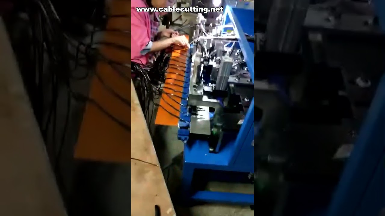 เครื่องตัด ลอกฉนวน บิดเกลียว และชุบดีบุกสายไฟอัตโนมัติ | เพิ่มประสิทธิภาพการผลิตสายไฟ