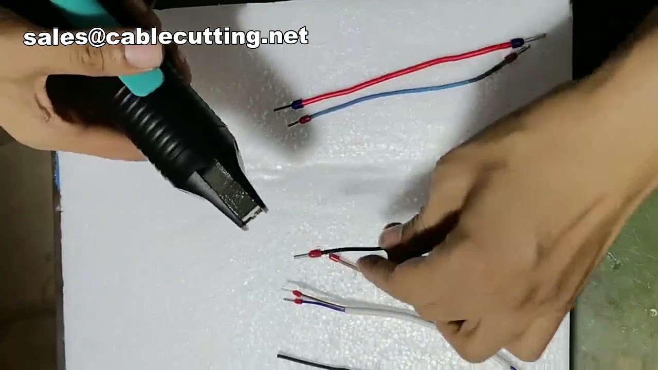 เครื่องมือ crimping ขั้วต่อพกพา สำหรับขั้วต่อหุ้มฉนวนและ JST