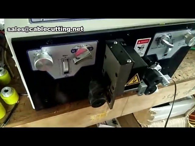 เครื่องตัด ลอกฉนวน และ Crimp สายไฟอัตโนมัติ | เครื่องตัดสายไฟ เครื่องลอกฉนวน
