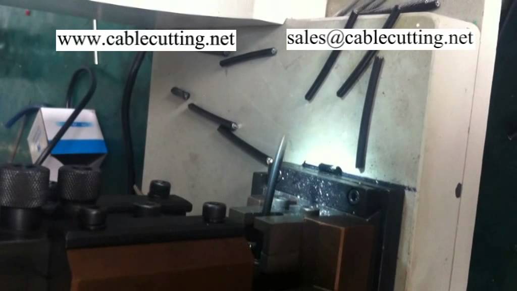 เครื่องตัดลวดเหล็กประสิทธิภาพสูง | Steel wire cutting machine | cablecutting.net