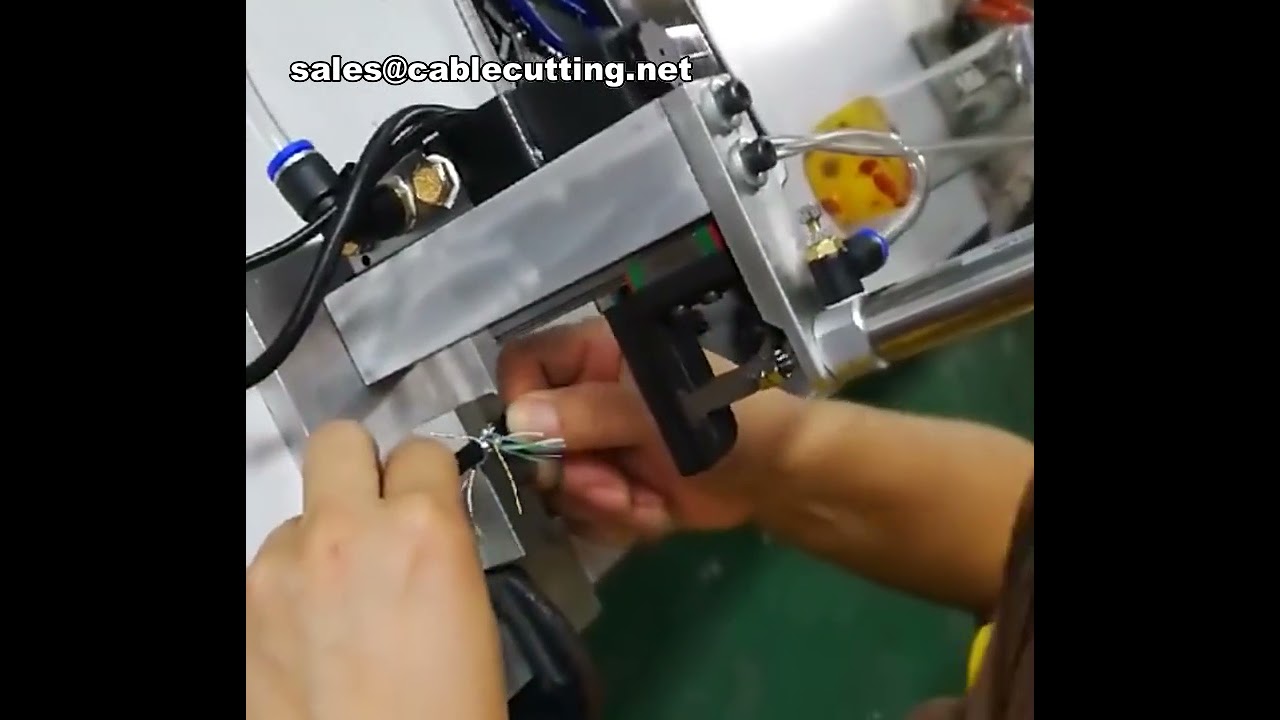 ที่หนีบสายลมพลัง (Pneumatic Wire Clamp) จัดระเบียบสายข้อมูล DP USB 3.0 - อุปกรณ์จัดสายเคเบิลอุตสาหกรรม
