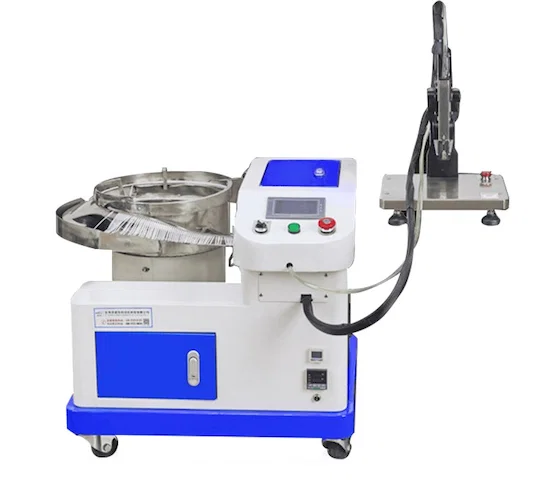 การรัดสายเคเบิลไนลอนสเตเตอร์มอเตอร์ การมัดคอยล์ทองแดง WPM-25100M - เครื่องรัดสายเคเบิลไนลอน