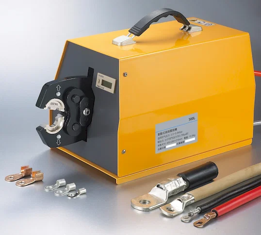 เครื่องย้ำเทอร์มินอลแบบนิวเมติก WPM-300L - เครื่องมือย้ำสายแบบพกพา